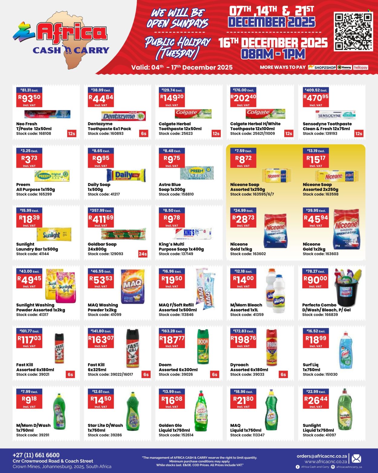 Africa Cash & Carry specials - 04/12/2025 - 17/12/2025. Page 11