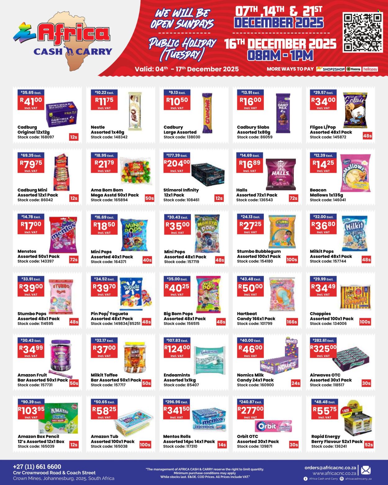 Africa Cash & Carry specials - 04/12/2025 - 17/12/2025. Page 15