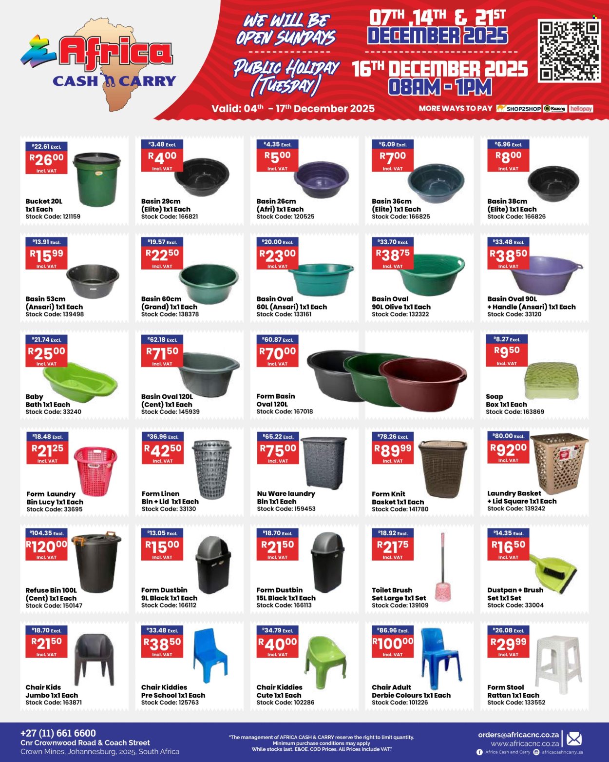 Africa Cash & Carry specials - 04/12/2025 - 17/12/2025. Page 28