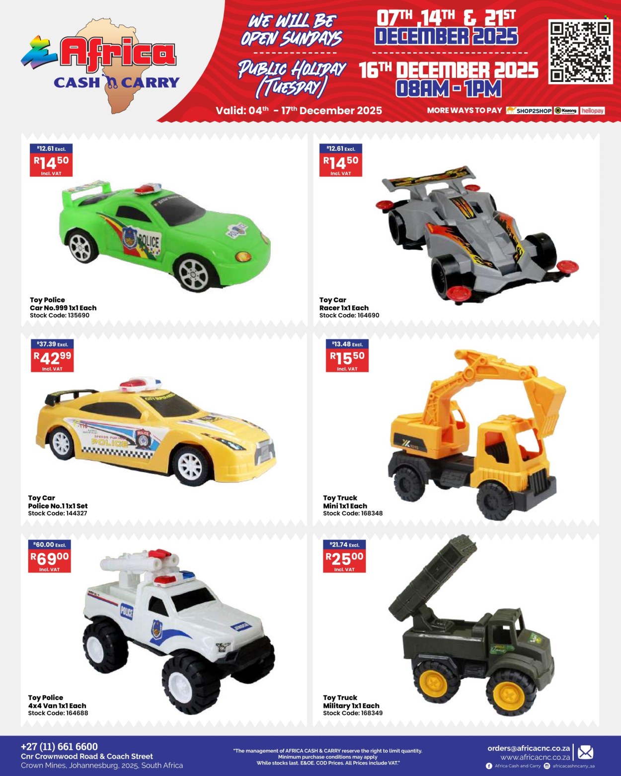 Africa Cash & Carry specials - 04/12/2025 - 17/12/2025. Page 29