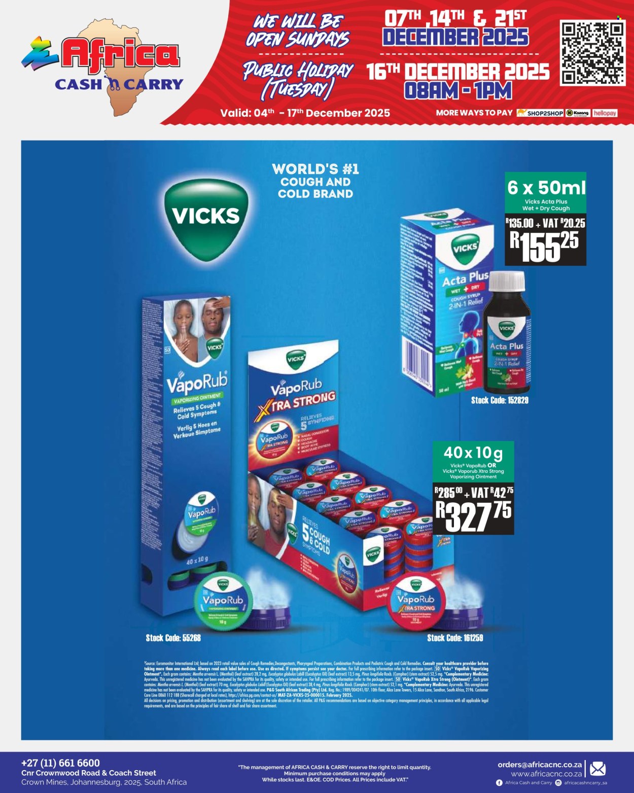 Africa Cash & Carry specials - 04/12/2025 - 17/12/2025. Page 34