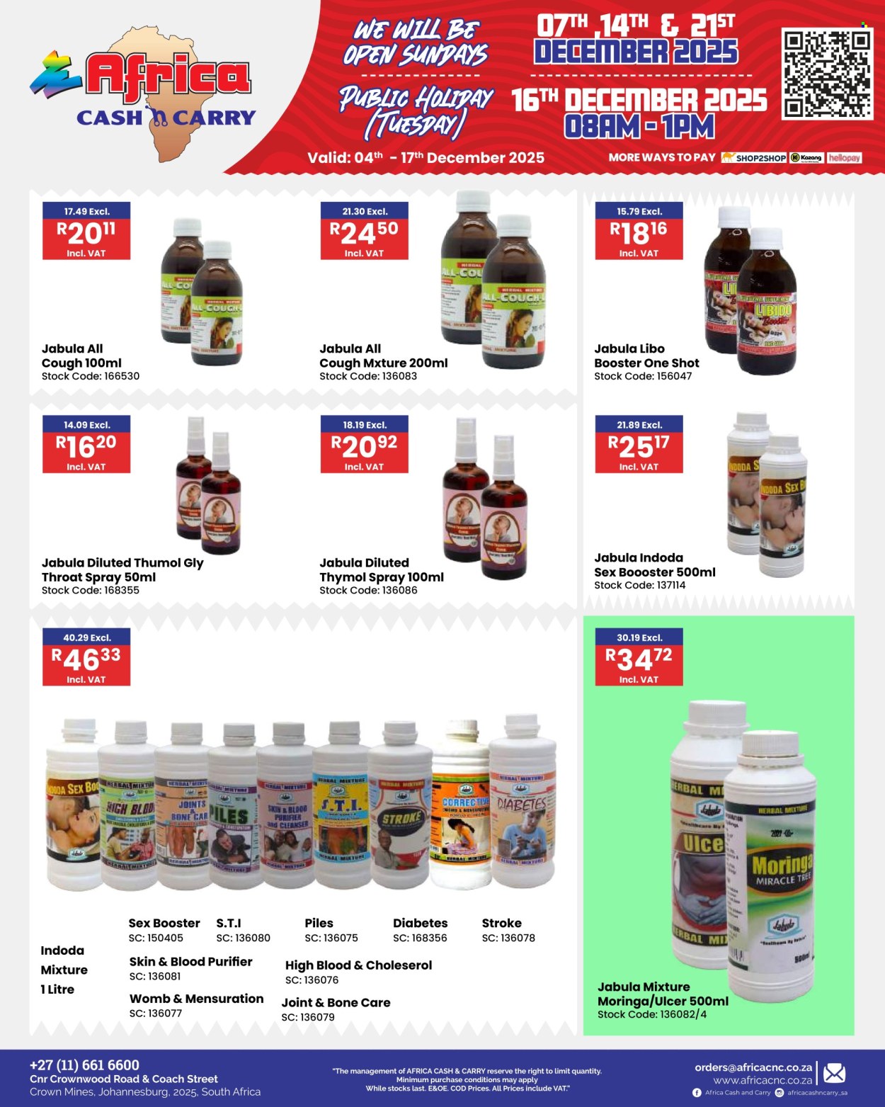 Africa Cash & Carry specials - 04/12/2025 - 17/12/2025. Page 43