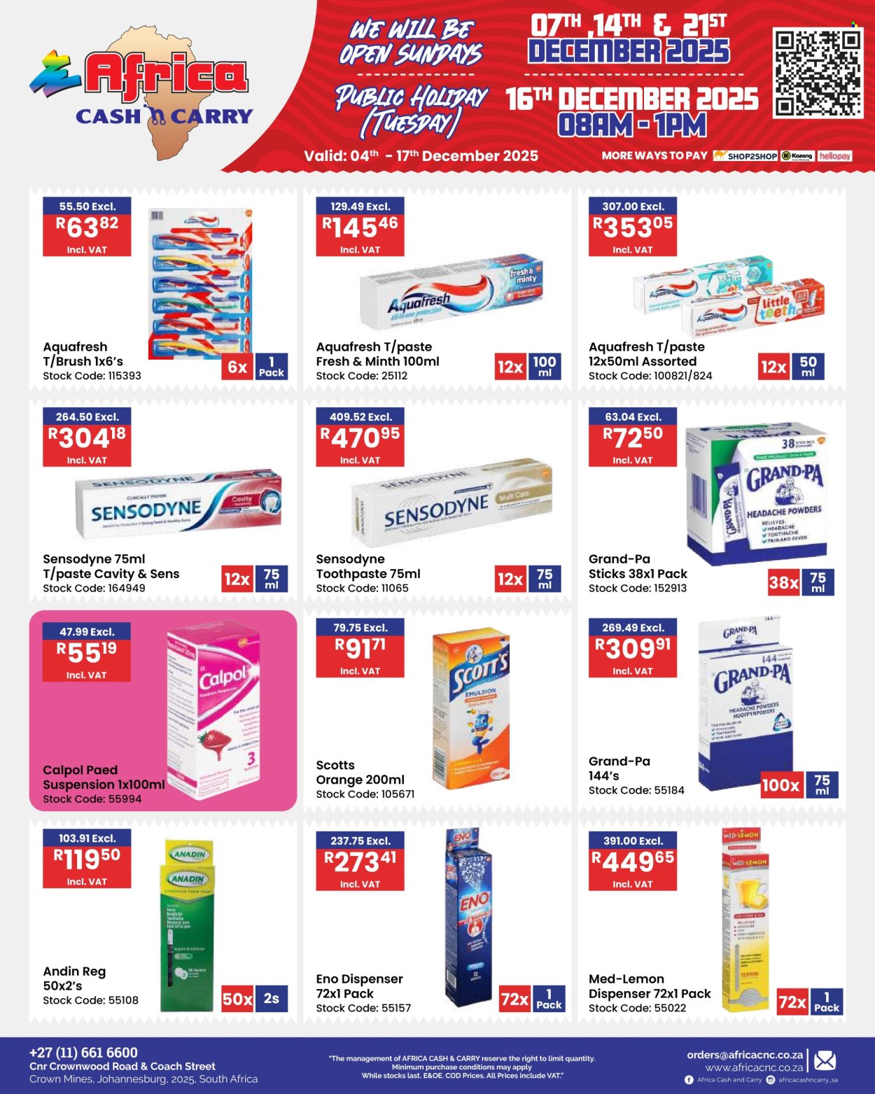 Africa Cash & Carry specials - 04/12/2025 - 17/12/2025. Page 45