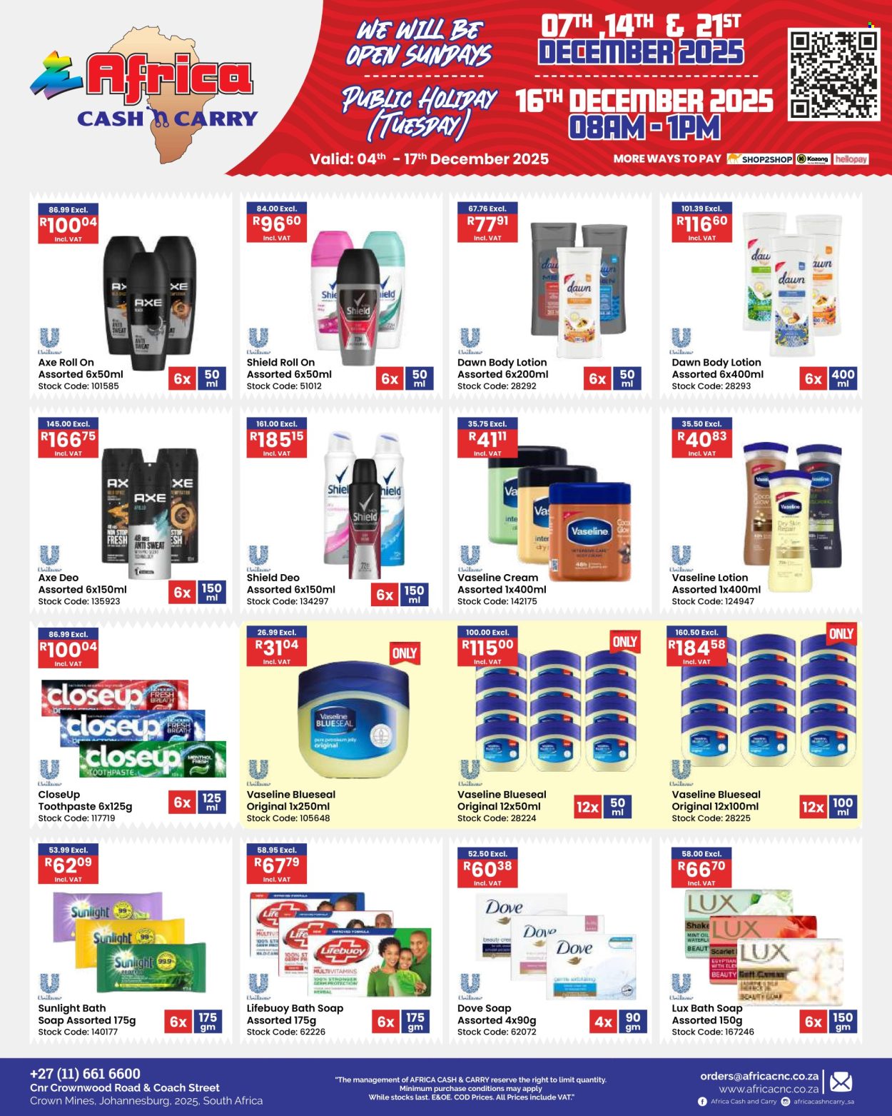 Africa Cash & Carry specials - 04/12/2025 - 17/12/2025. Page 46