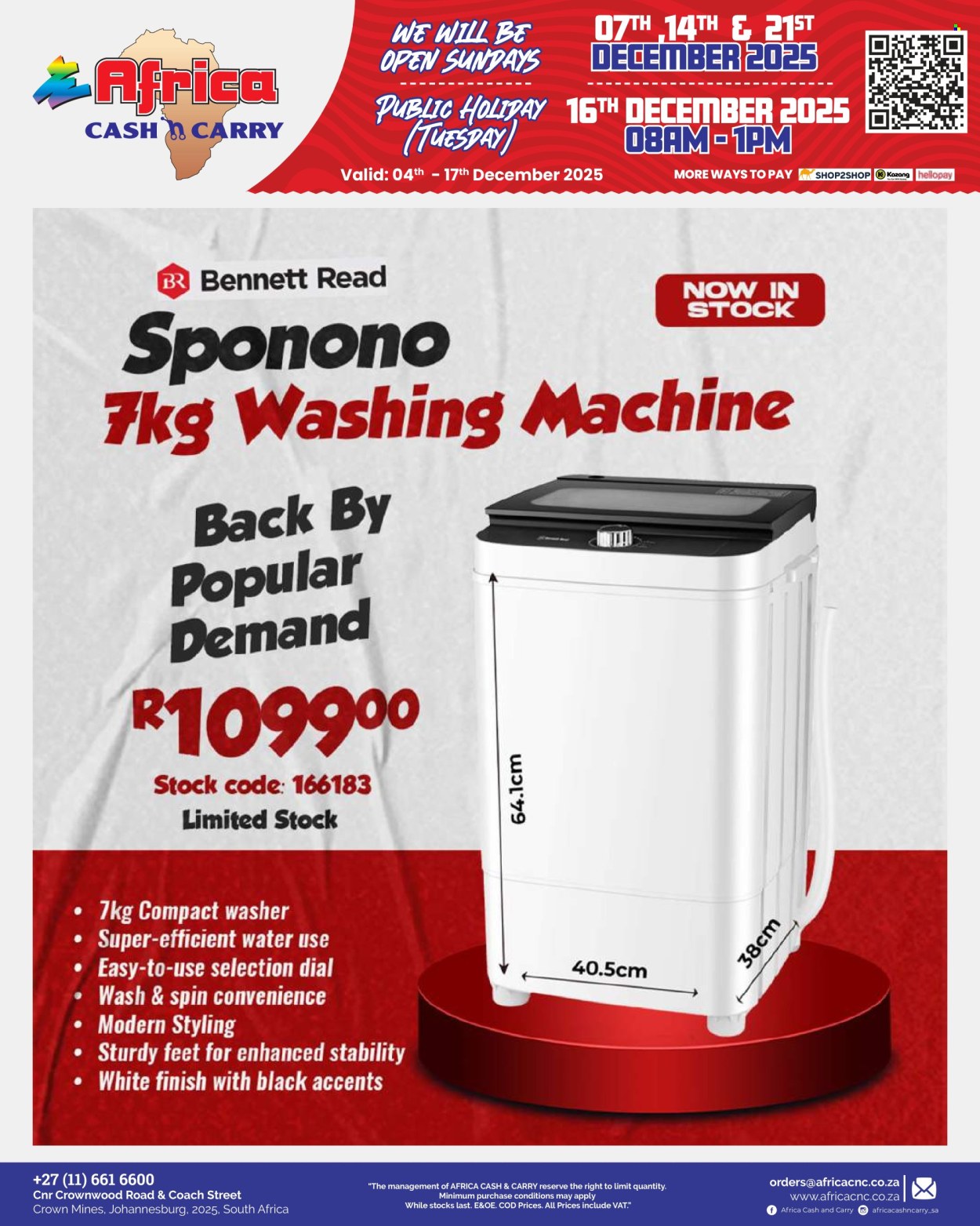 Africa Cash & Carry specials - 04/12/2025 - 17/12/2025. Page 47