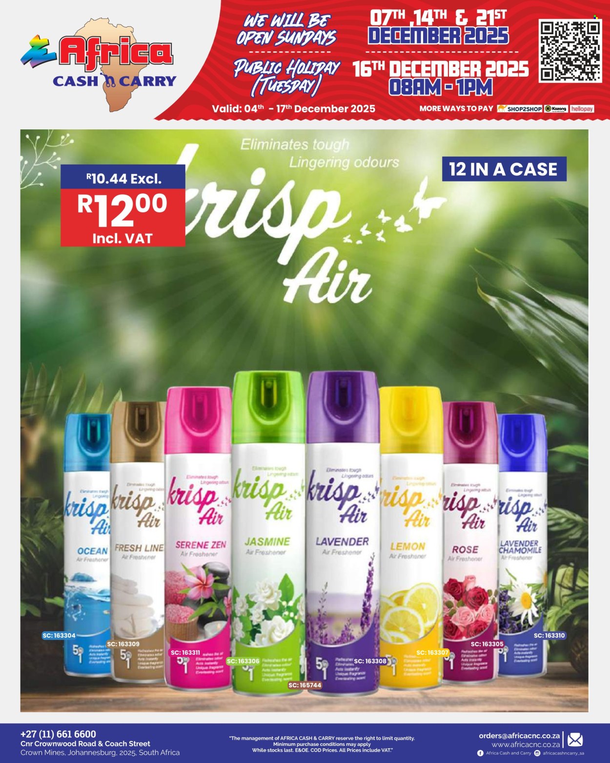 Africa Cash & Carry specials - 04/12/2025 - 17/12/2025. Page 49