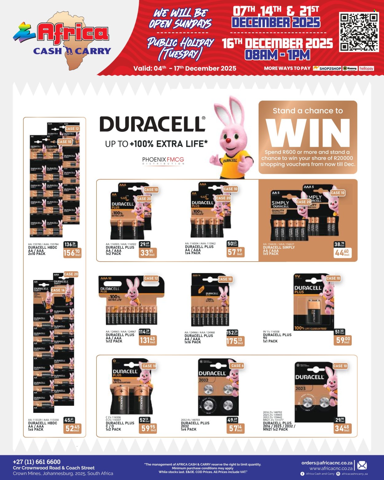 Africa Cash & Carry specials - 04/12/2025 - 17/12/2025. Page 50