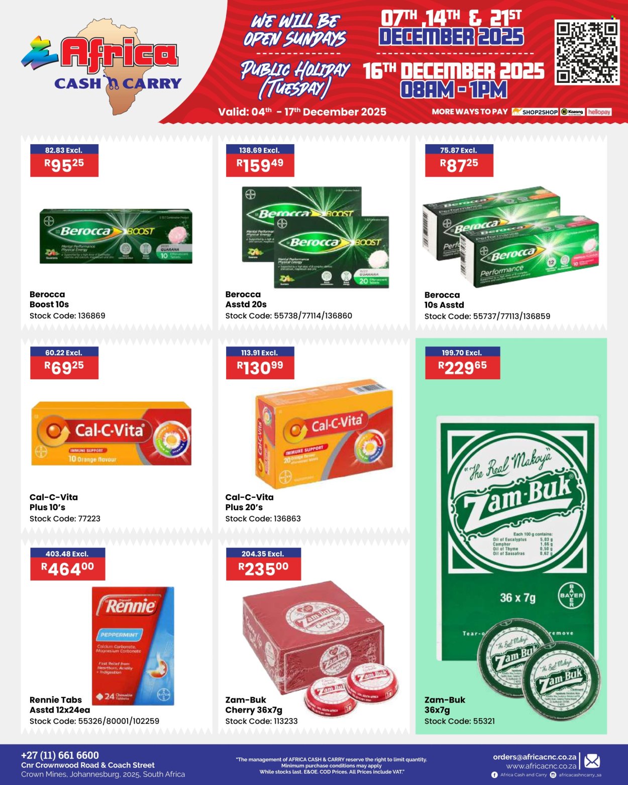 Africa Cash & Carry specials - 04/12/2025 - 17/12/2025. Page 52
