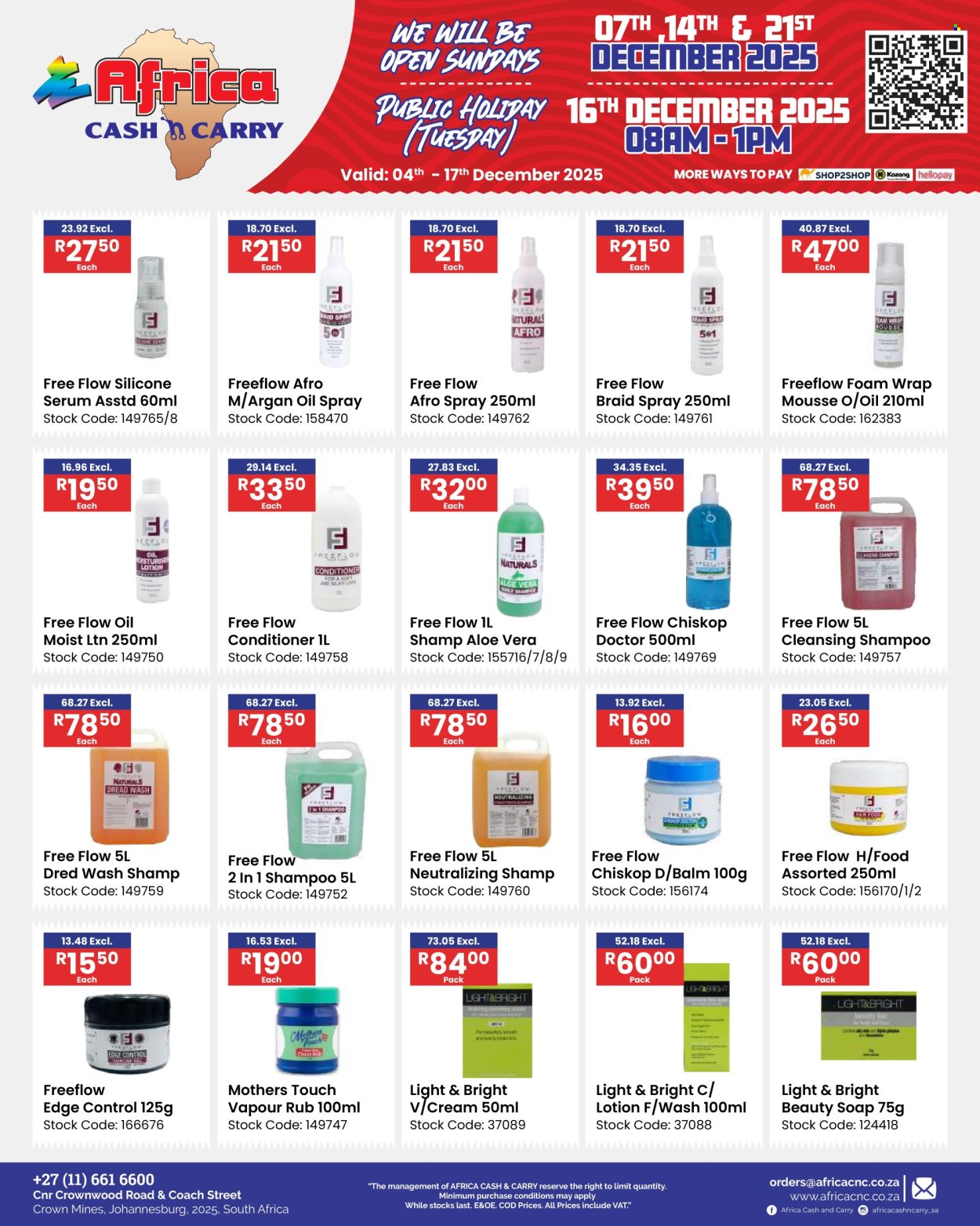 Africa Cash & Carry specials - 04/12/2025 - 17/12/2025. Page 54