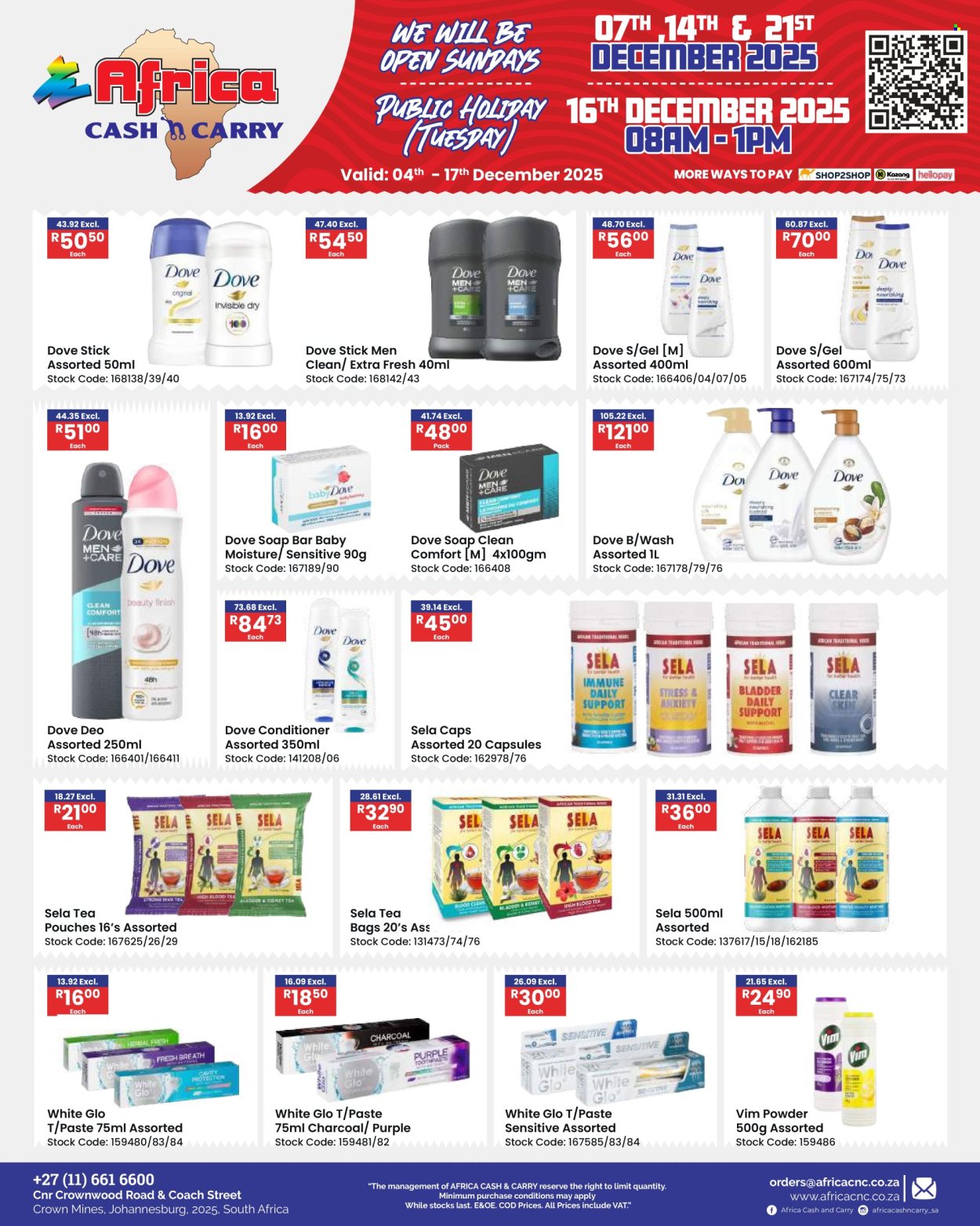 Africa Cash & Carry specials - 04/12/2025 - 17/12/2025. Page 56