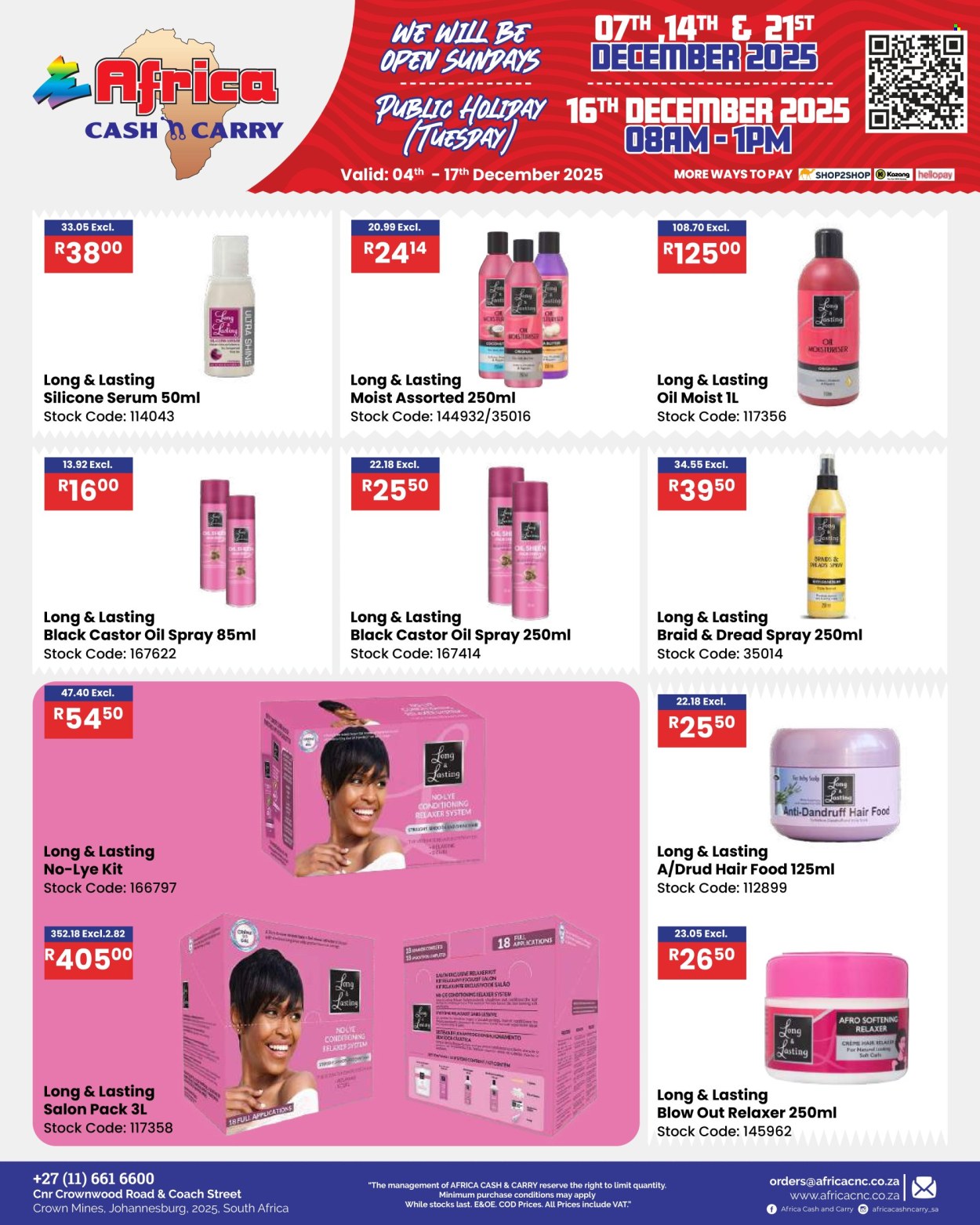 Africa Cash & Carry specials - 04/12/2025 - 17/12/2025. Page 60