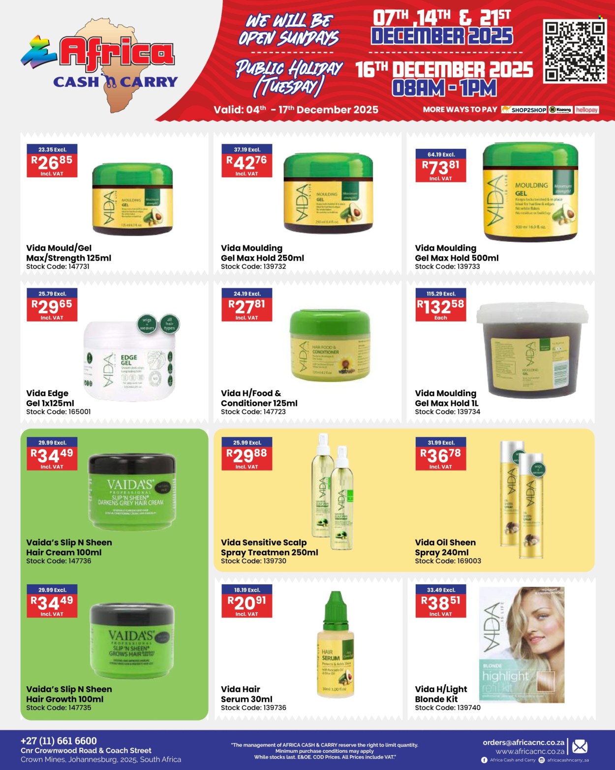 Africa Cash & Carry specials - 04/12/2025 - 17/12/2025. Page 62