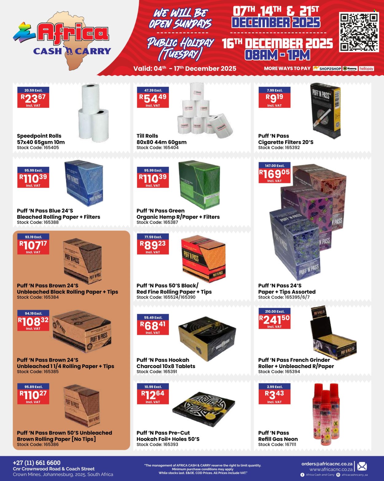 Africa Cash & Carry specials - 04/12/2025 - 17/12/2025. Page 64
