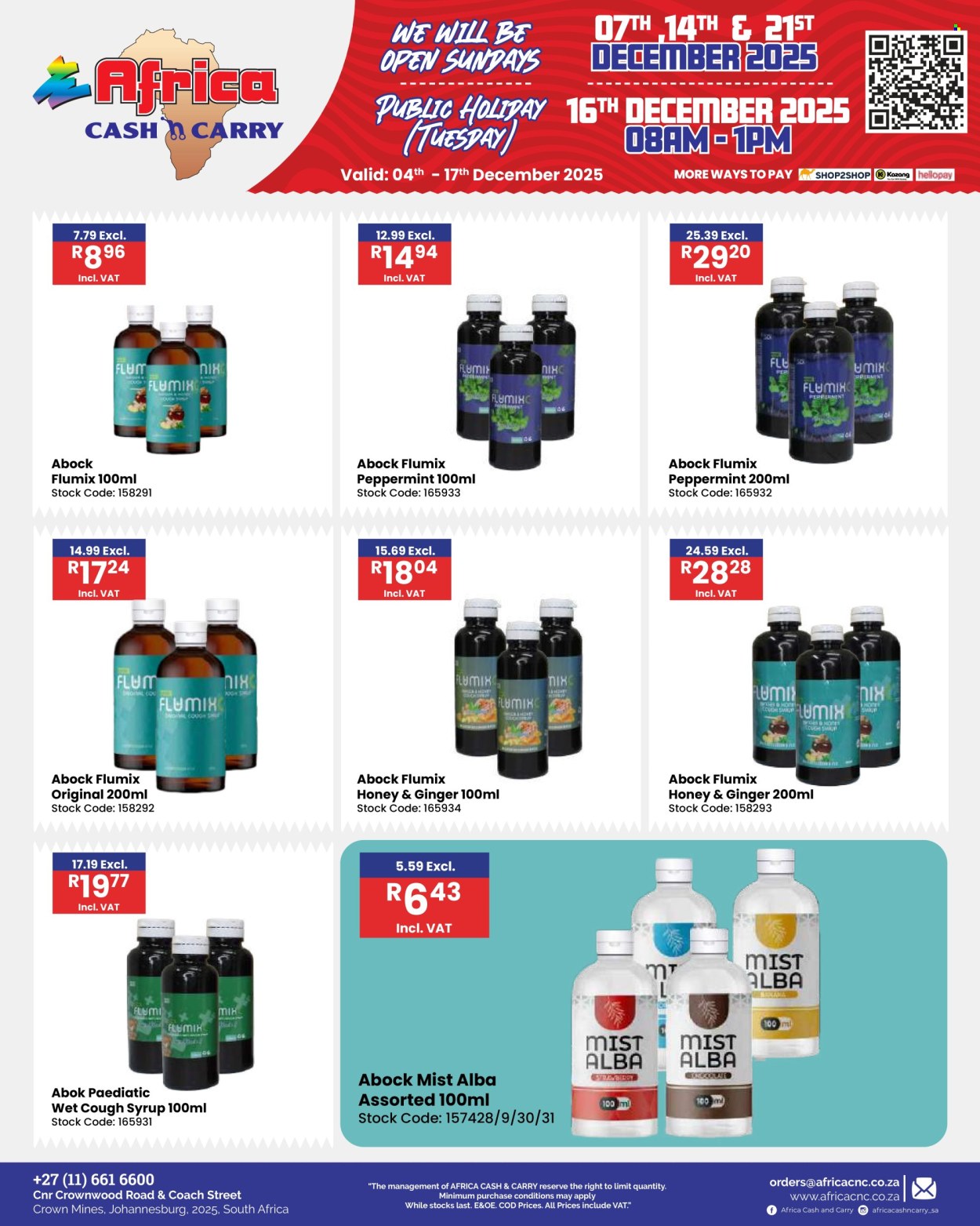 Africa Cash & Carry specials - 04/12/2025 - 17/12/2025. Page 65