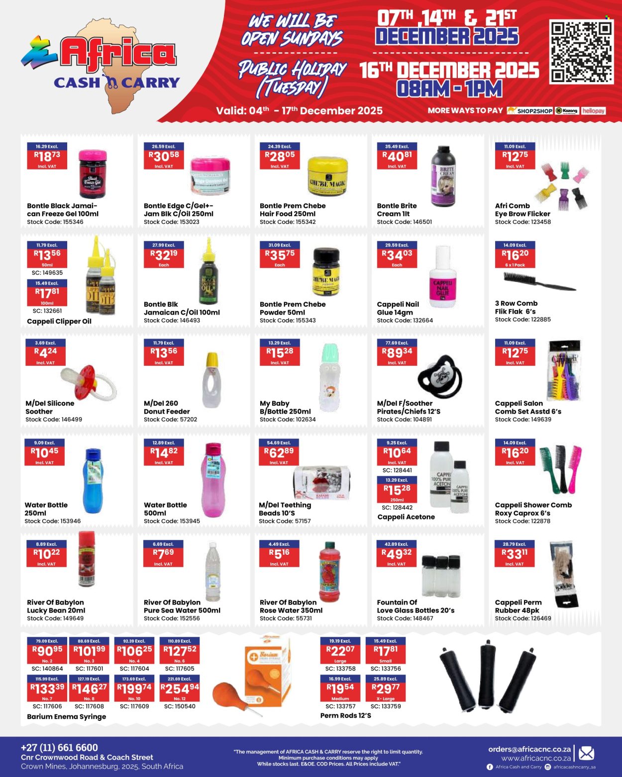 Africa Cash & Carry specials - 04/12/2025 - 17/12/2025. Page 69
