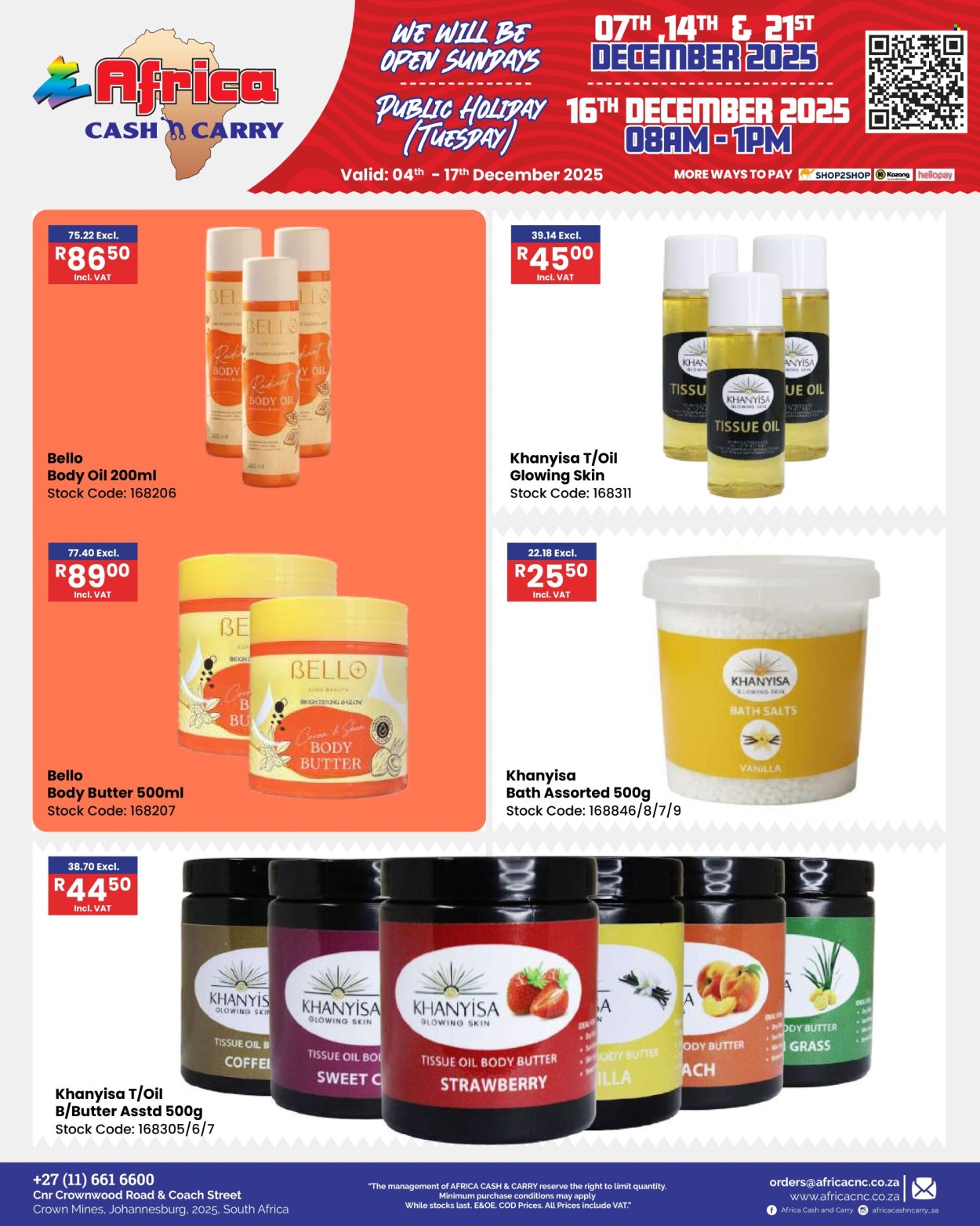 Africa Cash & Carry specials - 04/12/2025 - 17/12/2025. Page 71