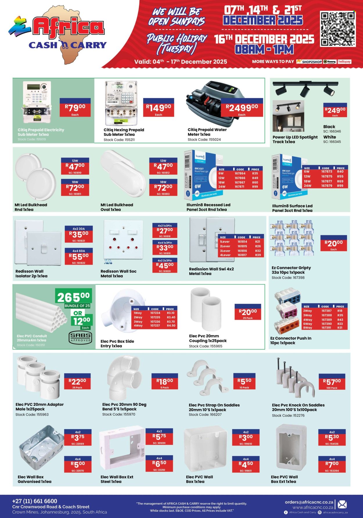 Africa Cash & Carry specials - 04/12/2025 - 17/12/2025. Page 80