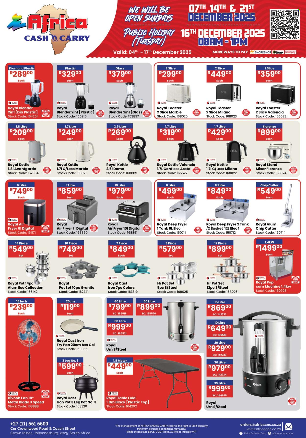 Africa Cash & Carry specials - 04/12/2025 - 17/12/2025. Page 85