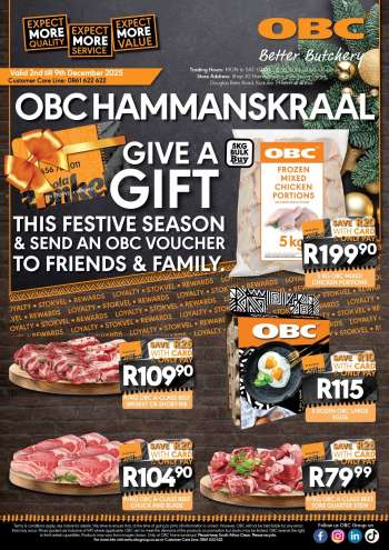 OBC catalogue  - 02/12/2025 - 09/12/2025.