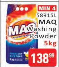 MAQ Washing Powder 5kg