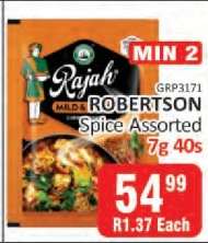 ROBERTSON Spice Assorted