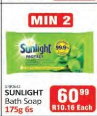 SUNLIGHT BATH SOAP