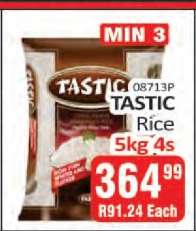 Tastic Rice 5kg 4s