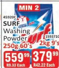 SURF WASHING POWDER