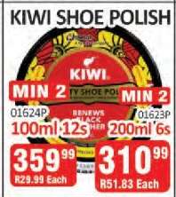 Kiwi Shoe Polish 100ml