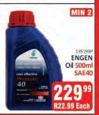 ENGEN Oil 500ml SAE40