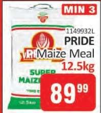 Pride Maize Meal