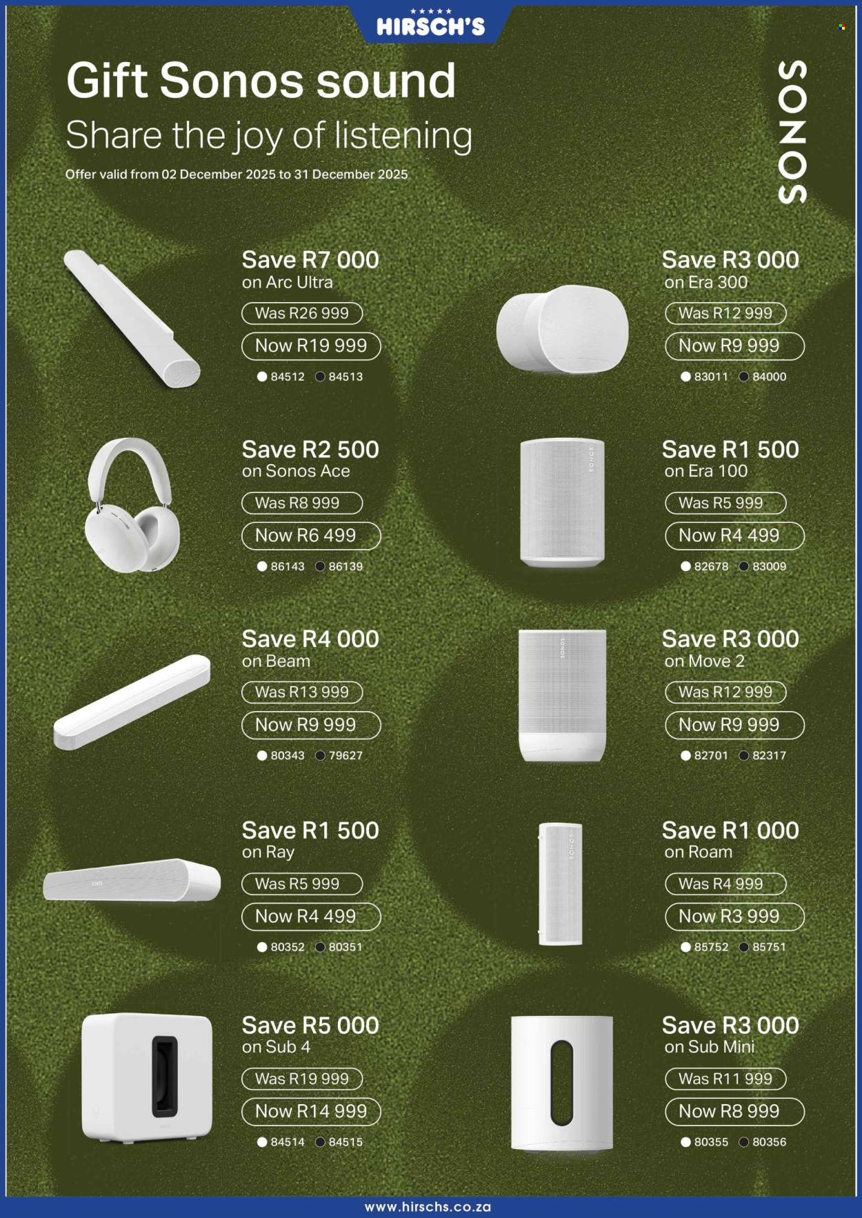 Hirsch's specials - 01/12/2025 - 31/12/2025. Page 34