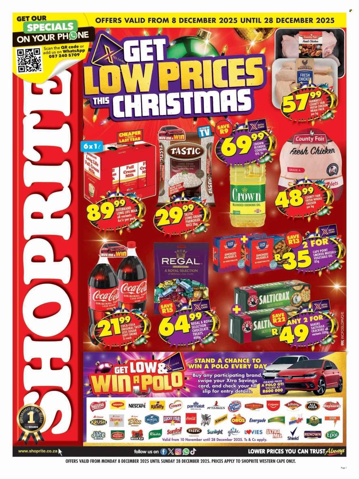 Shoprite specials - 08/12/2025 - 28/12/2025. Page 1