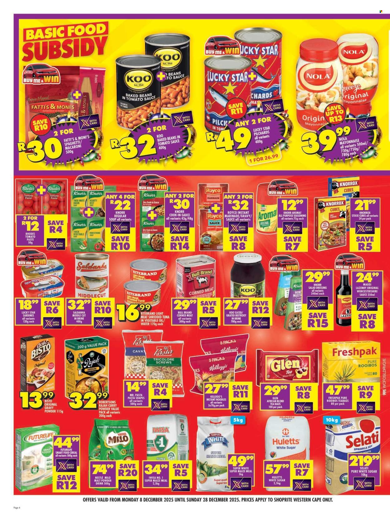 Shoprite specials - 08/12/2025 - 28/12/2025. Page 4