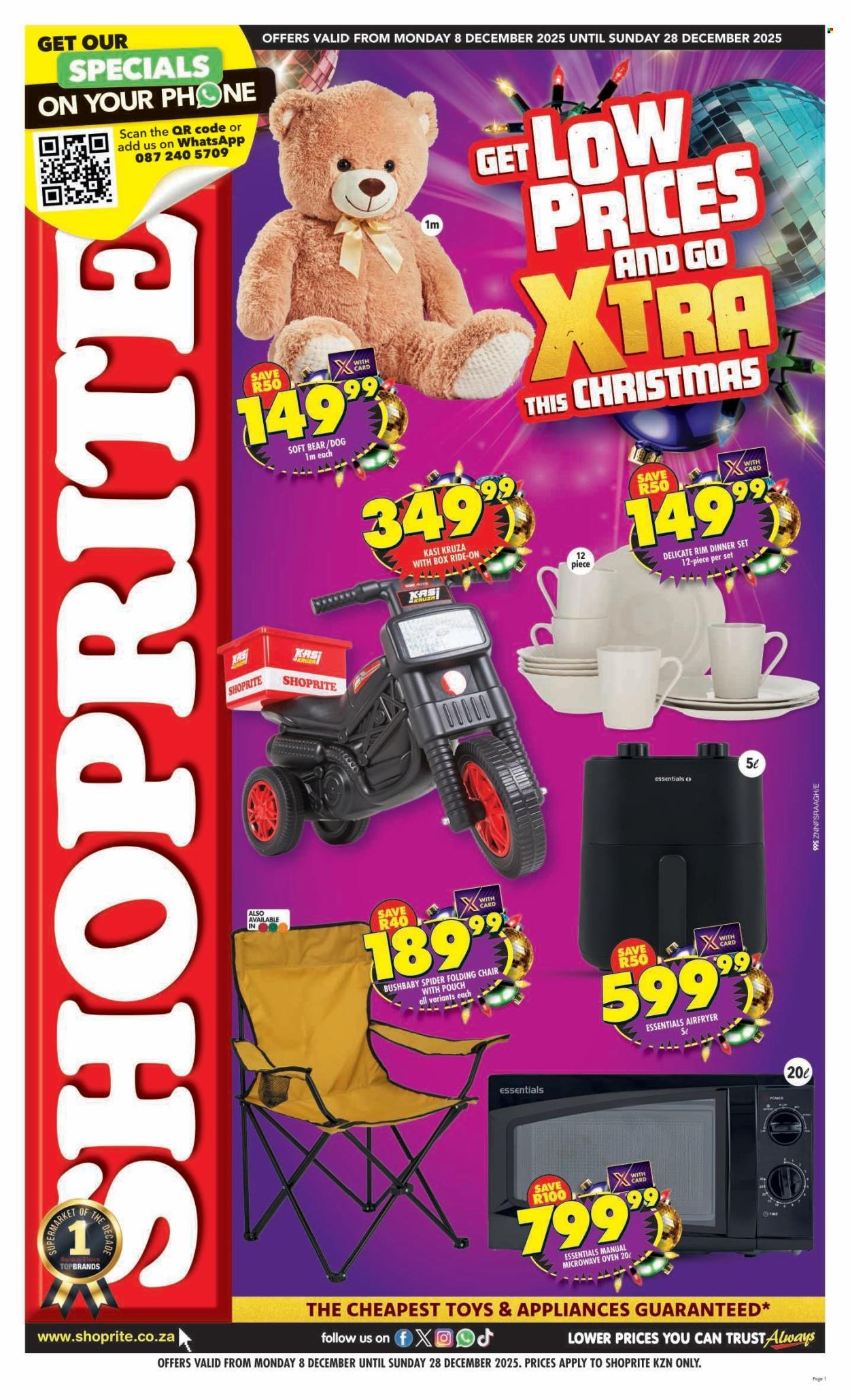 Shoprite specials - 08/12/2025 - 28/12/2025. Page 1