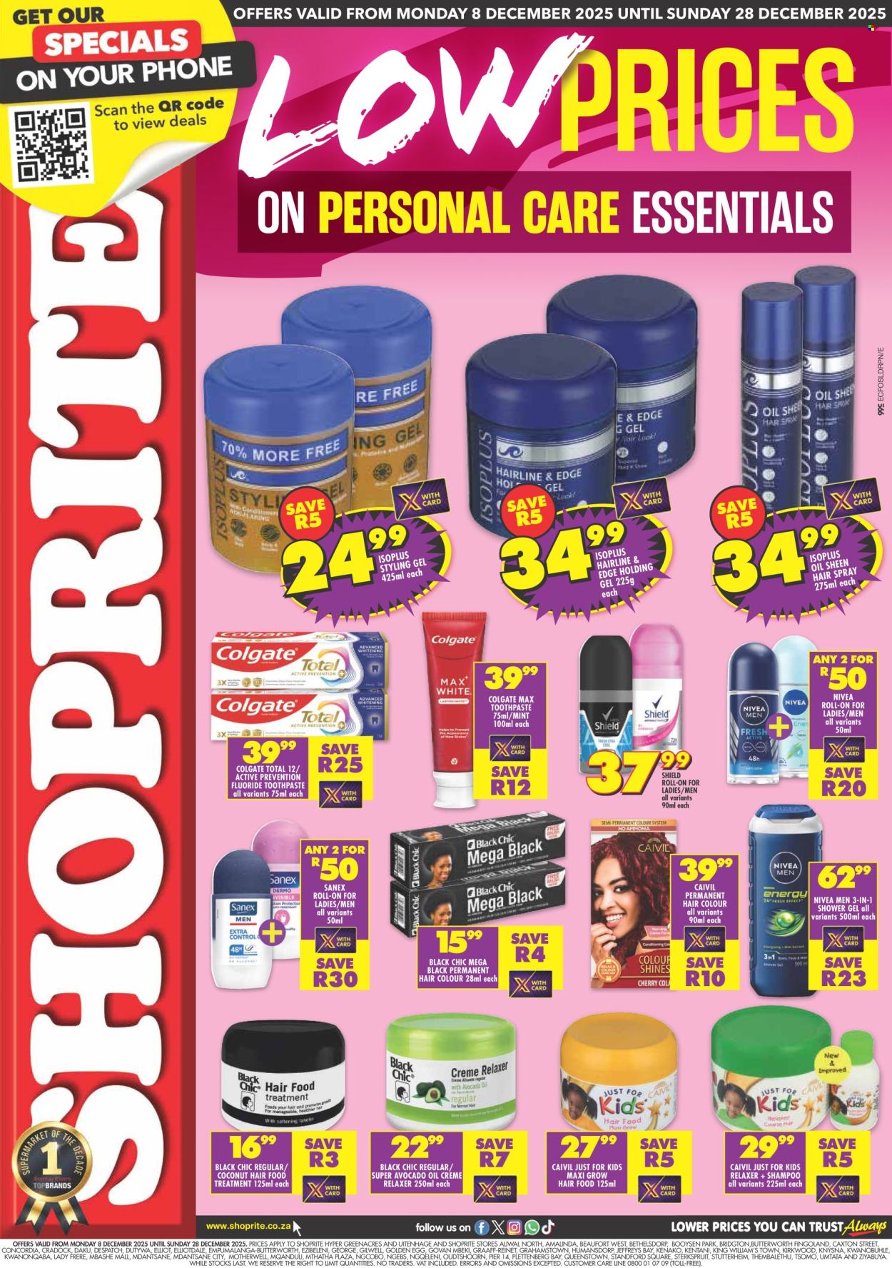 Shoprite specials - 08/12/2025 - 28/12/2025. Page 1