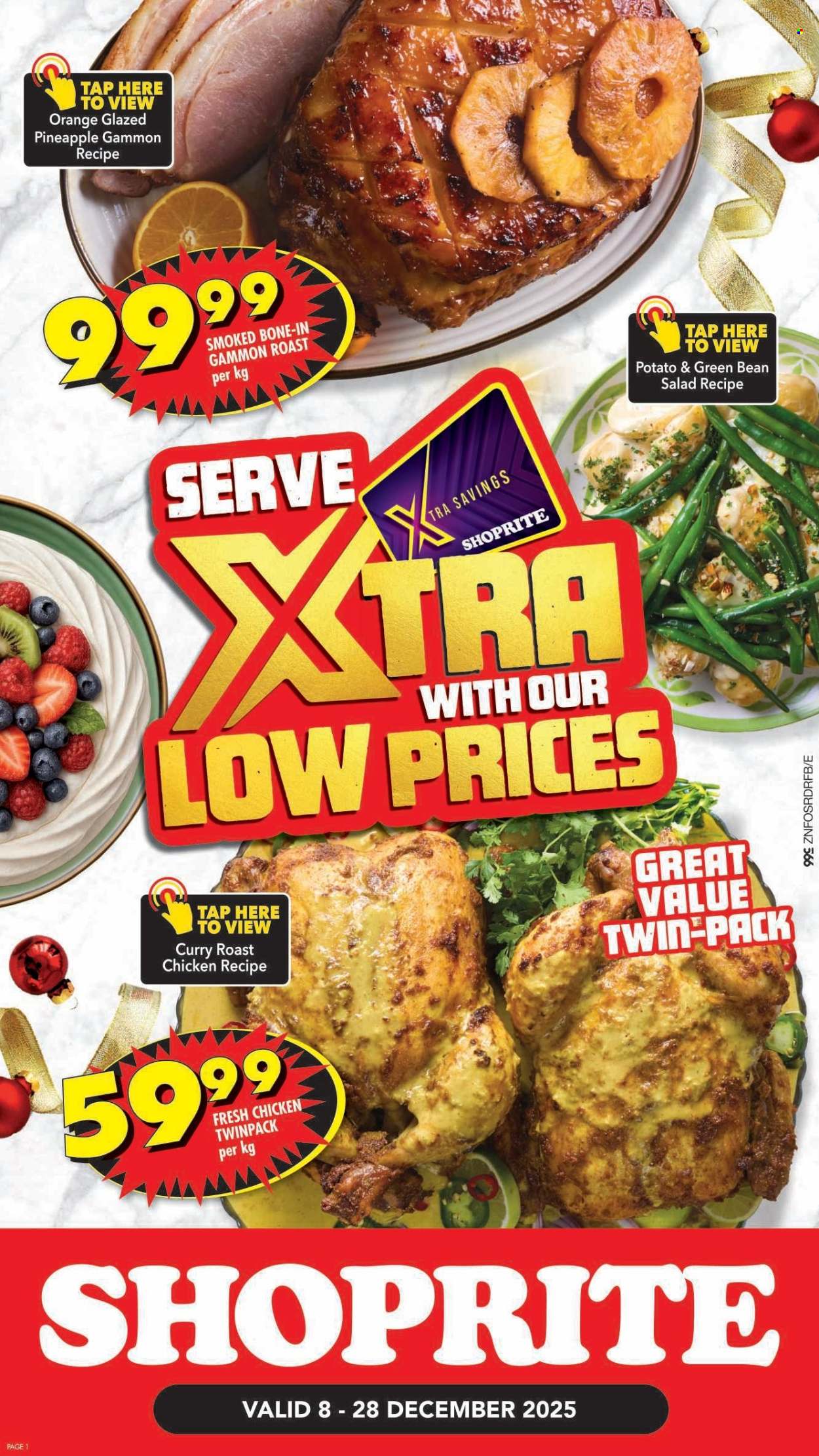 Shoprite specials - 08/12/2025 - 28/12/2025. Page 1