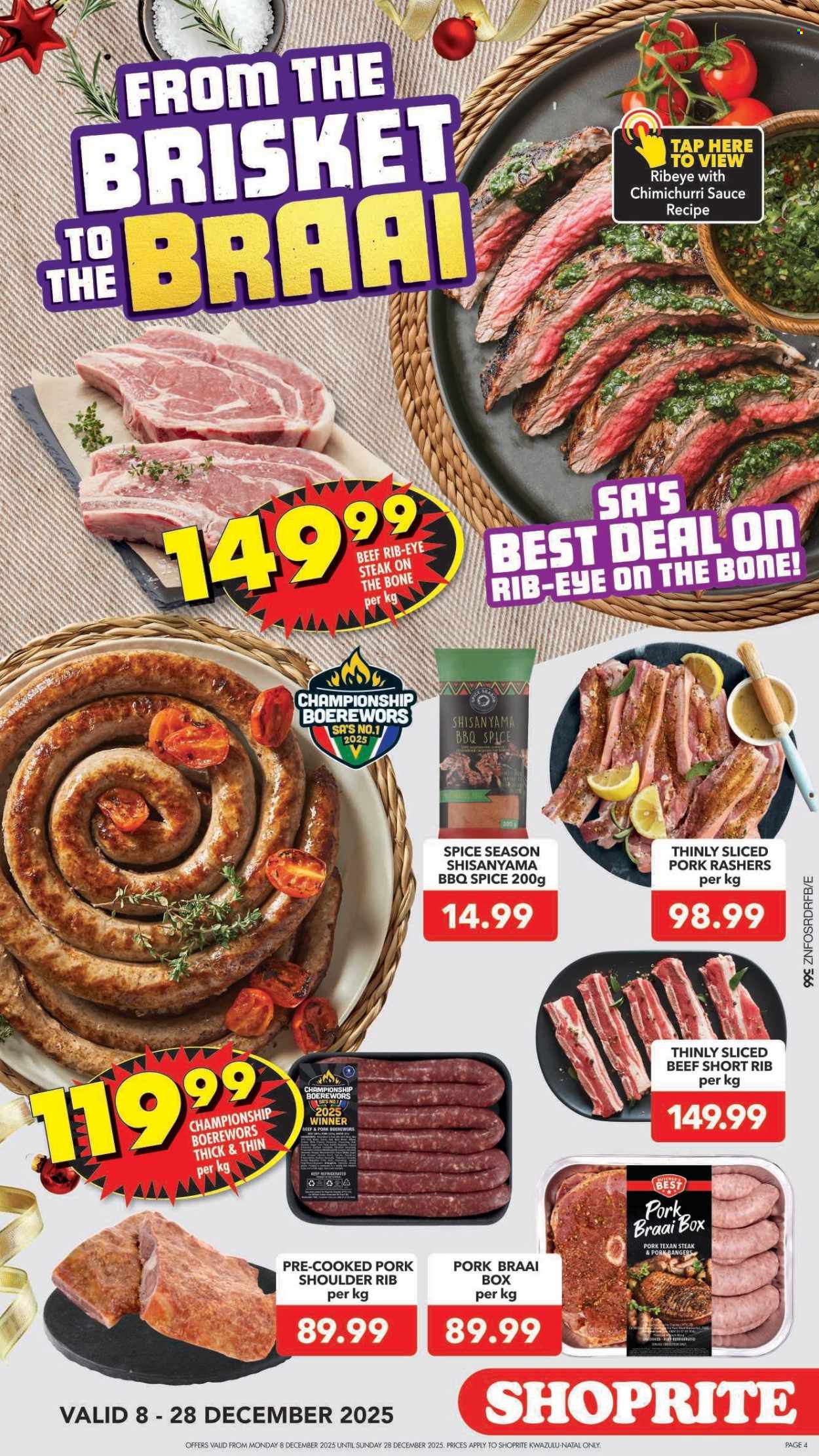 Shoprite specials - 08/12/2025 - 28/12/2025. Page 4