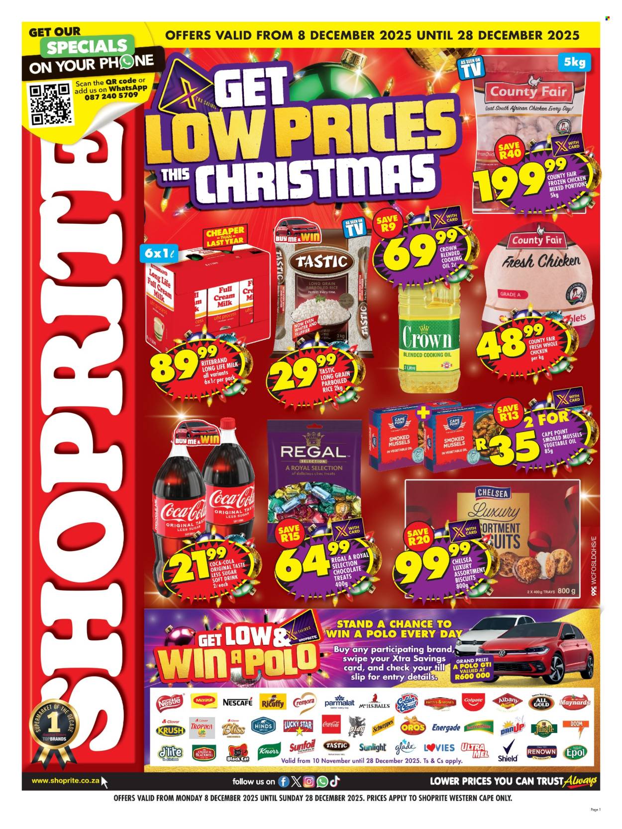 Shoprite specials - 08/12/2025 - 28/12/2025. Page 1