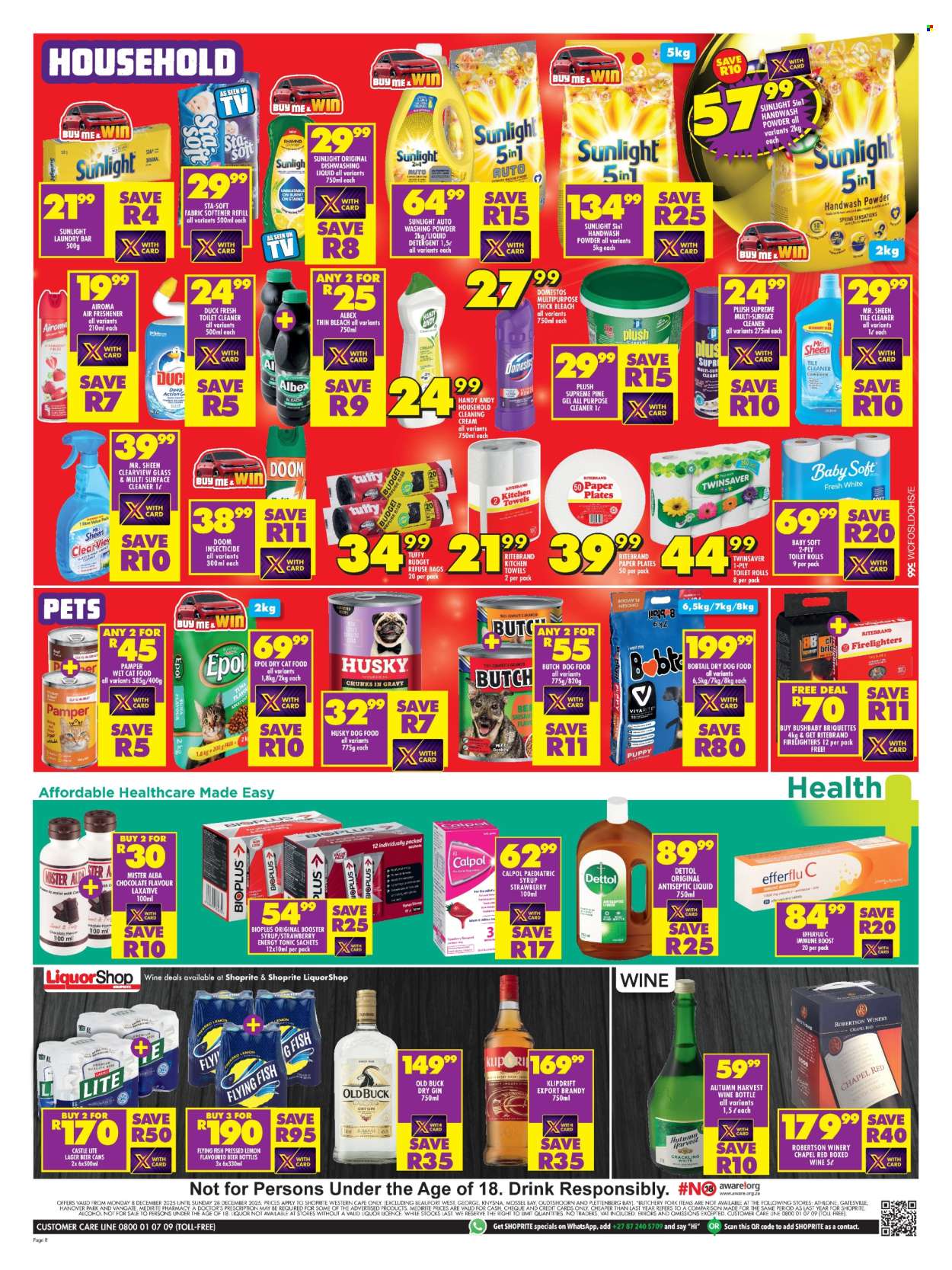 Shoprite specials - 08/12/2025 - 28/12/2025. Page 8