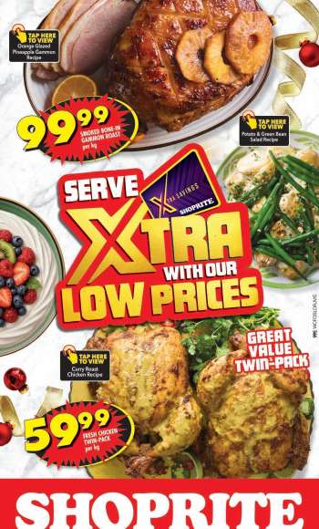 Shoprite catalogue  - 08/12/2025 - 28/12/2025.
