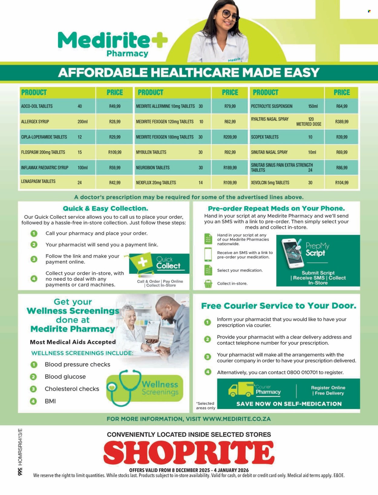 Shoprite specials - 08/12/2025 - 04/01/2026. Page 4