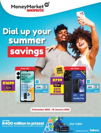 Shoprite catalogue  - 08/12/2025 - 18/01/2026.