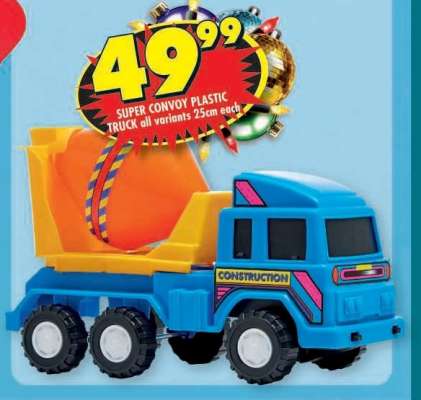 SUPER CONVOY PLASTIC TRUCK
