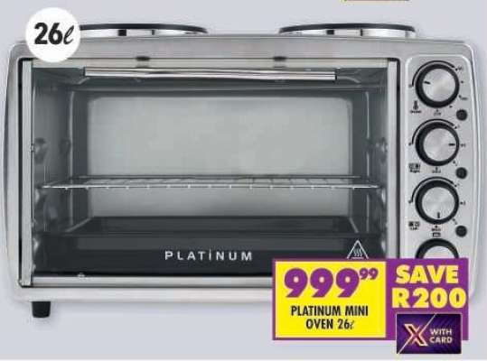 PLATINUM MINI OVEN 26ℓ