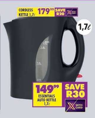 ESSENTIALS AUTO KETTLE