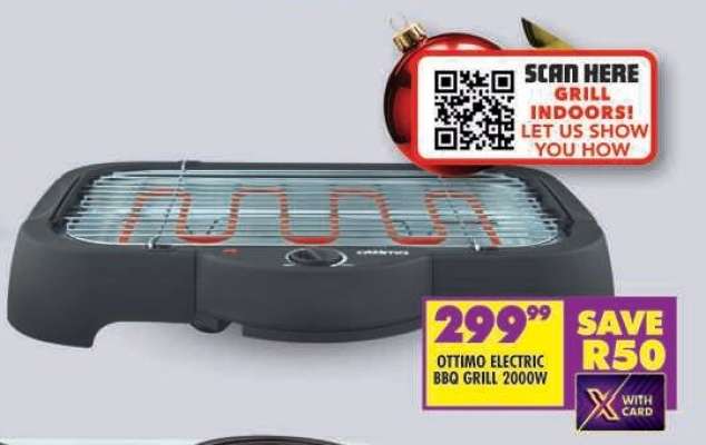 OTTIMO ELECTRIC BBQ GRILL 2000W