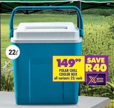 POLAR CHILL COOLER BOX