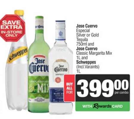 Jose Cuervo Combo