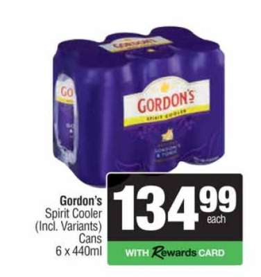 Gordon's Spirit Cooler